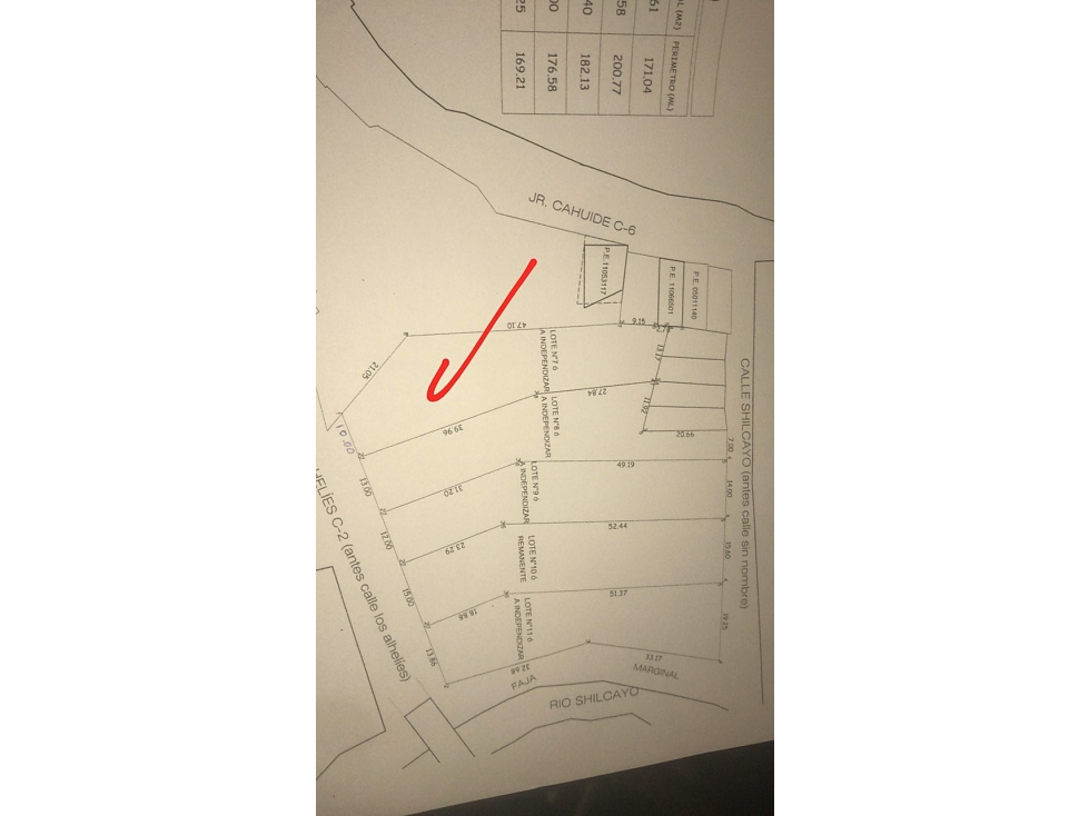 Tarapoto - Terreno en Venta - 1,137 m2 - Dist. La Banda de Shilcayo - 2