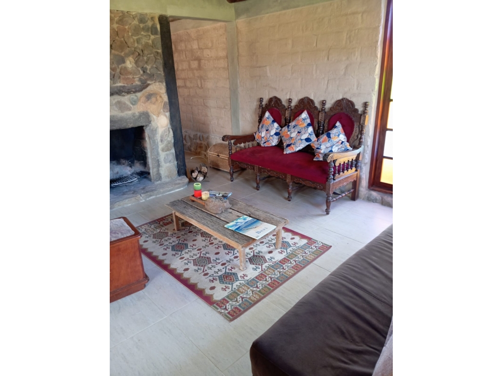 ARRIENDO - VENDO CASA CAMPESTRE SALTO Y LAVANDERA - VILLA DE LEYVA - 4
