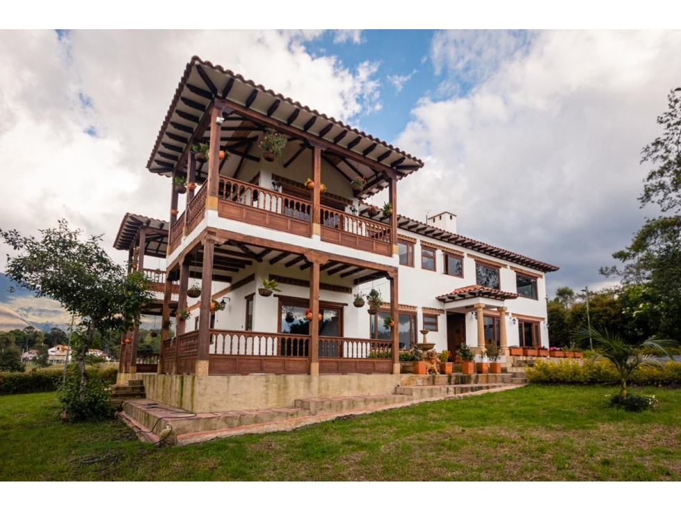 VENDO-ARRIENDO CASA CAMPESTRE VEREDA SABANA -VILLA DE LEYVA - - 2