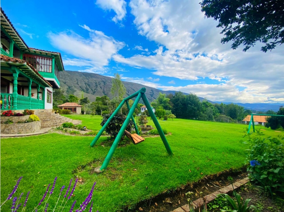 VENDO CASA CAMPESTRE VEREDA SABANA - VILLA DE LEYVA - 4