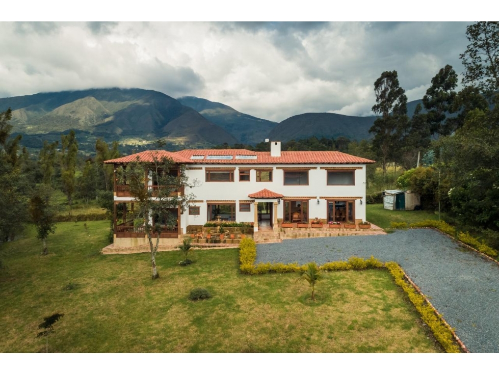 VENDO-ARRIENDO CASA CAMPESTRE VEREDA SABANA -VILLA DE LEYVA - - 1