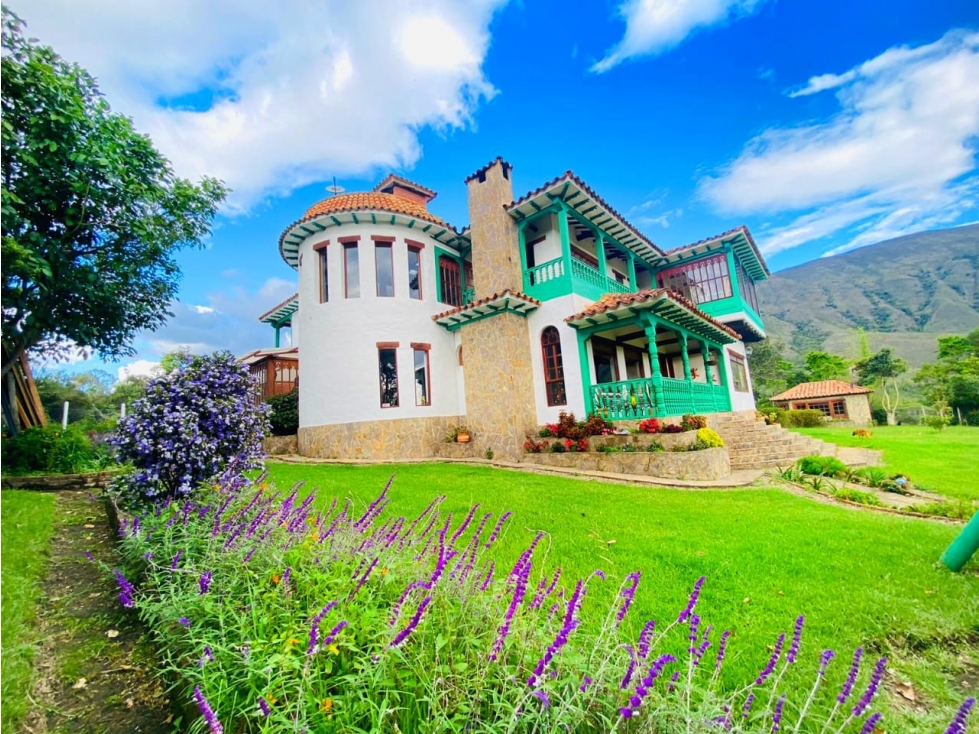 VENDO CASA CAMPESTRE VEREDA SABANA - VILLA DE LEYVA - 1