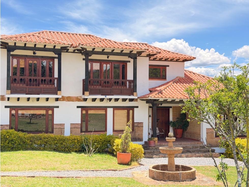 ARRIENDO CASA CAMPESTRE SIN MUEBLES - BOMBEROS - VILLA DE LEYVA - 3