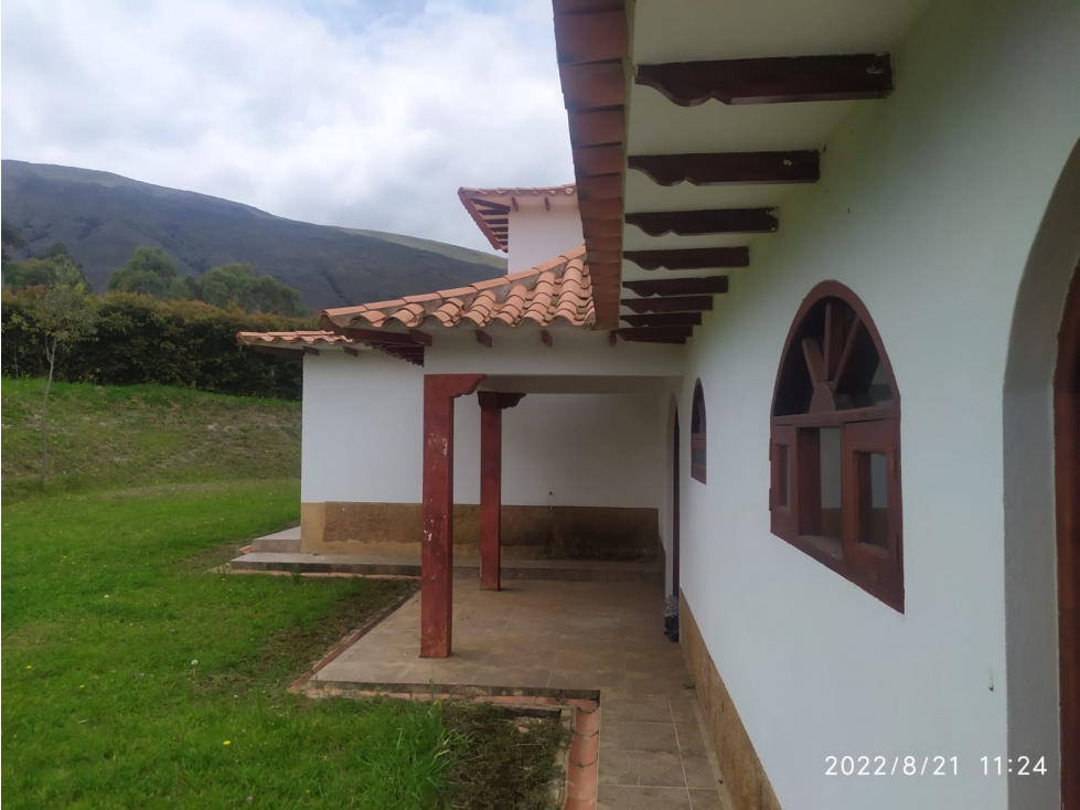 VENDO CASAS EN PARCELACIÓN PRIVADA - VEREDA SABANA - VILLA DE LEYVA - 2