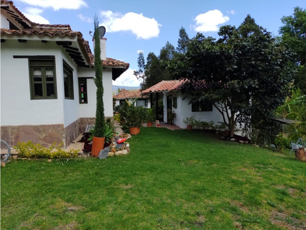 VENDO CASA CAMPÉSTRE VEREDA MONQUIRA - VILLA DE LEYVA OPORTUNIDAD — foto 2