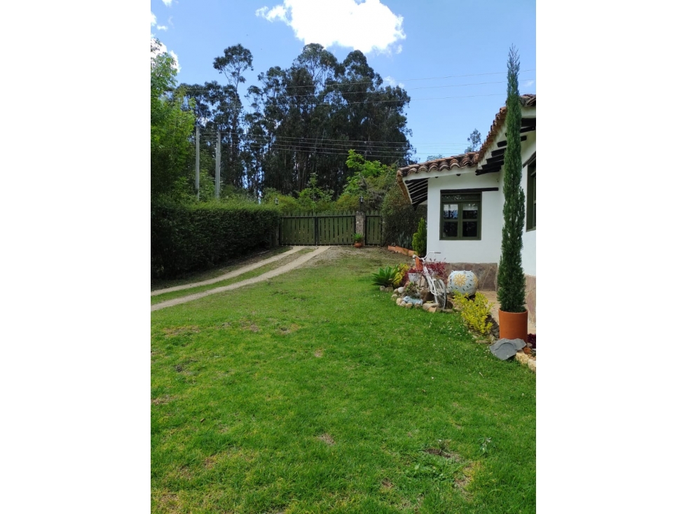 VENDO CASA CAMPÉSTRE VEREDA MONQUIRA - VILLA DE LEYVA OPORTUNIDAD — foto 6