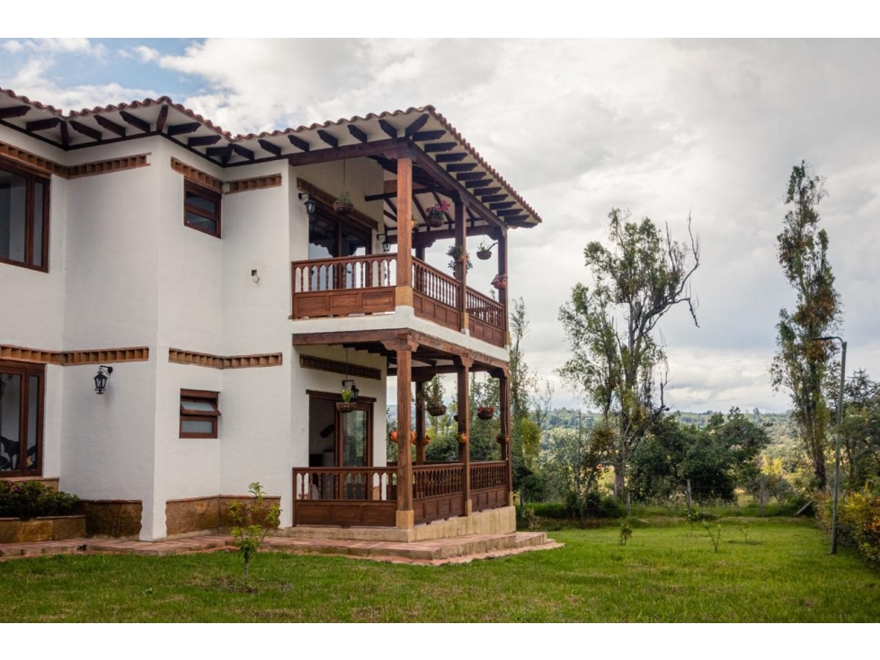 VENDO-ARRIENDO CASA CAMPESTRE VEREDA SABANA -VILLA DE LEYVA - - 5
