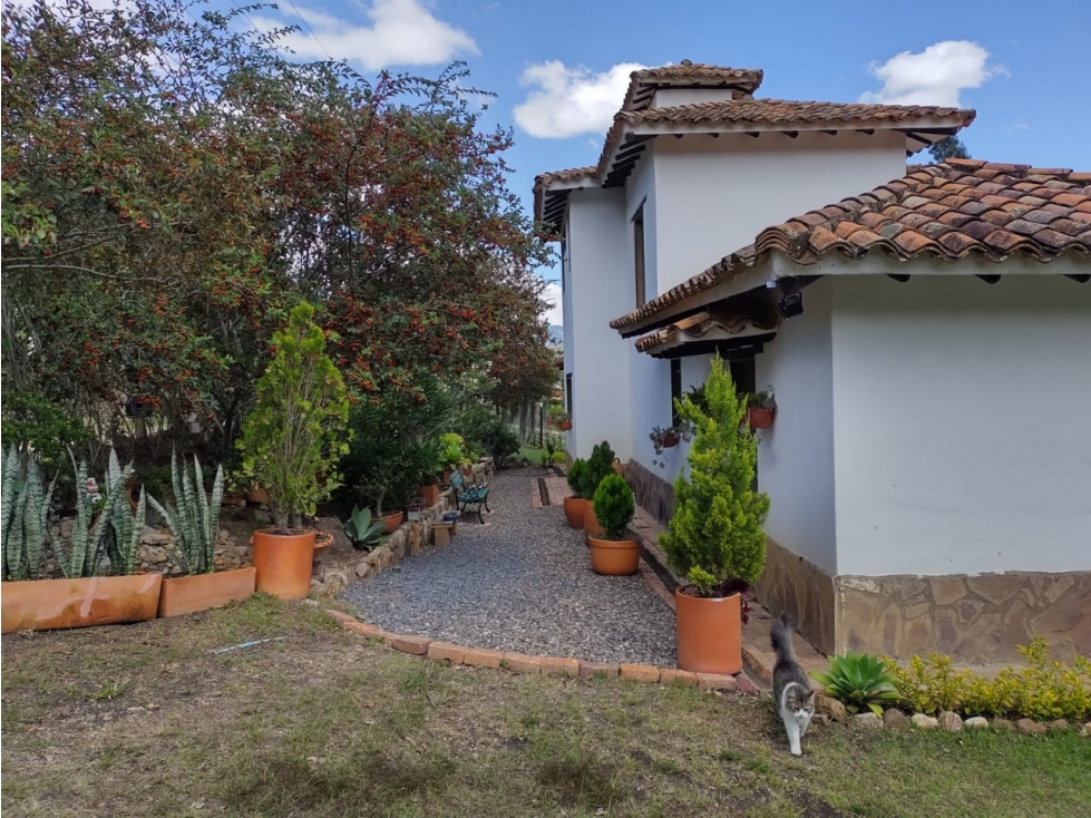 VENDO CASA CAMPÉSTRE VEREDA MONQUIRA - VILLA DE LEYVA OPORTUNIDAD — foto 5