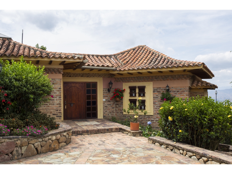 ARRIENDO CASA CAMPESTRE ORQUIDEA AMOBLADA CONDOMINIO -VILLA DE LEYVA - 1