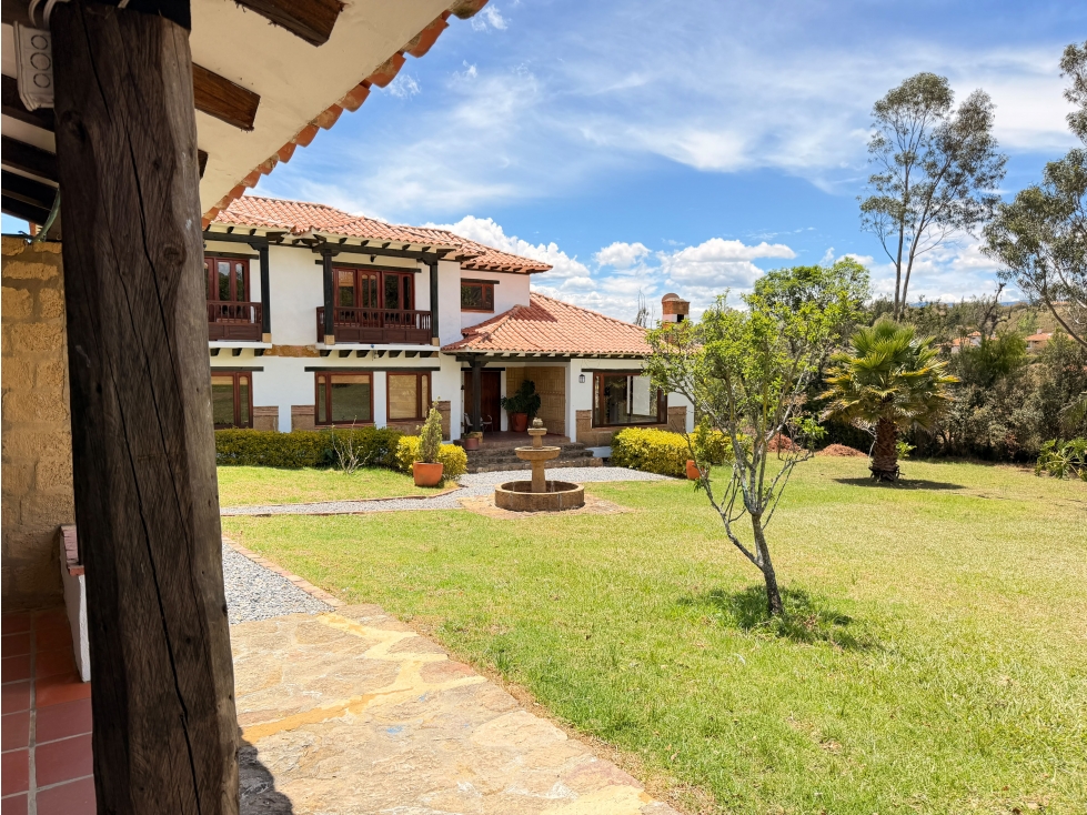 ARRIENDO CASA CAMPESTRE SIN MUEBLES - BOMBEROS - VILLA DE LEYVA - 2