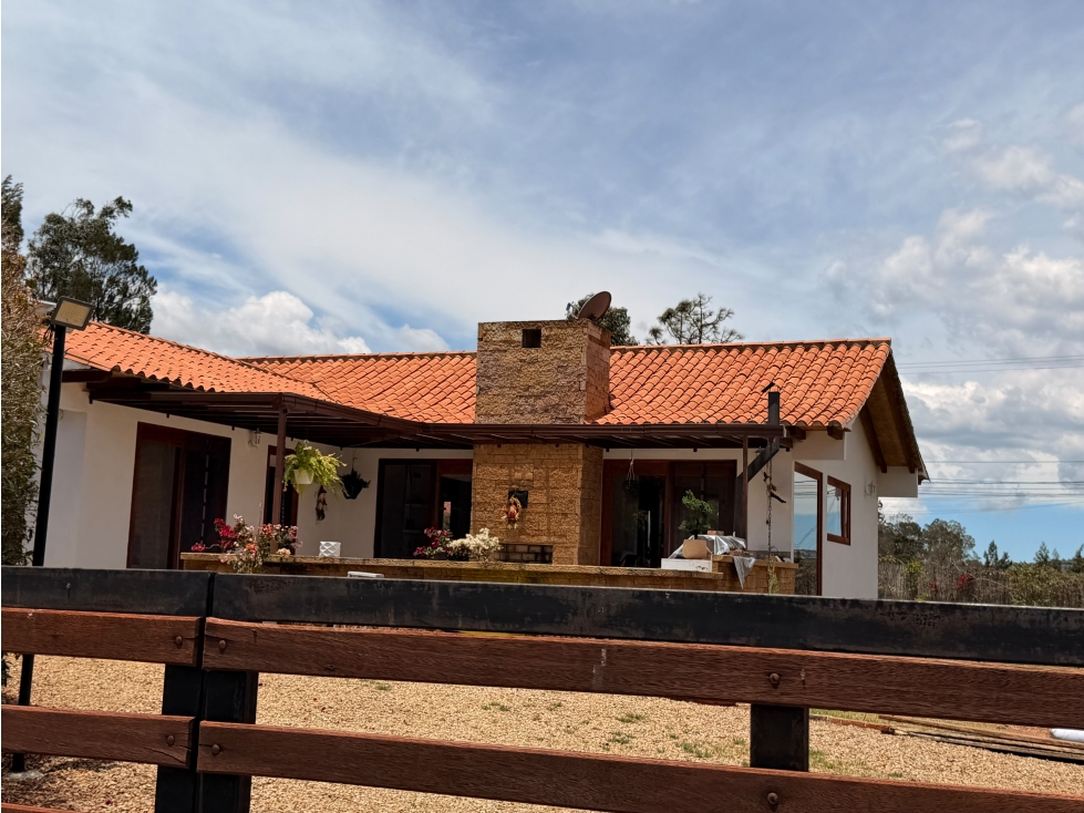 ARRIENDO CASA CAMPESTRE UN NIVEL - SOPOTA - VILLA DE LEYVA - 1