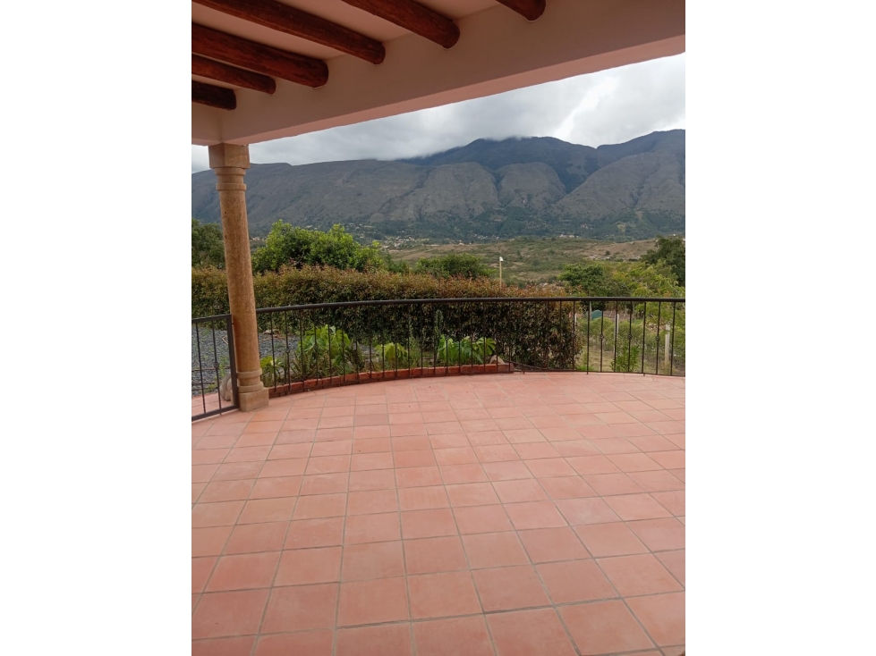 ARRIENDO CASA CAMPESTRE NUEVA - SIN MUEBLES - ROBLE - VILLA DE LEYVA - 2