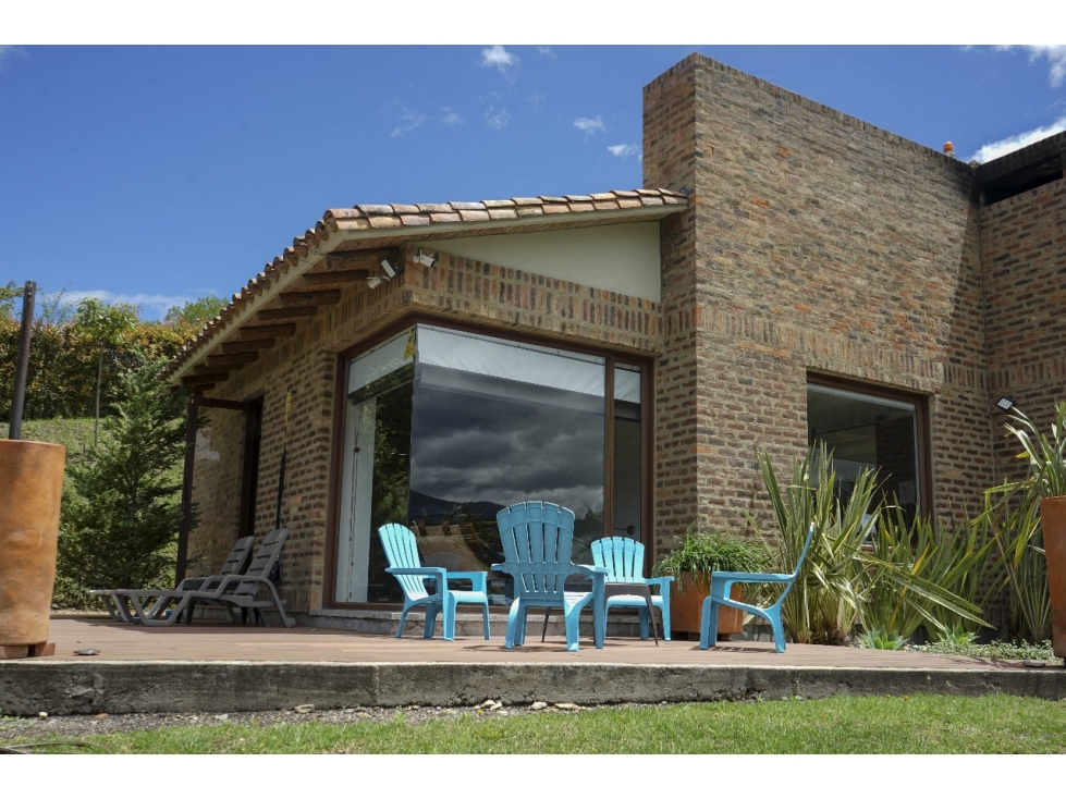 VENDO ESPECTACULAR CASA CAMPESTRE SECTOR TORDOYA - VILLA DE LEYVA