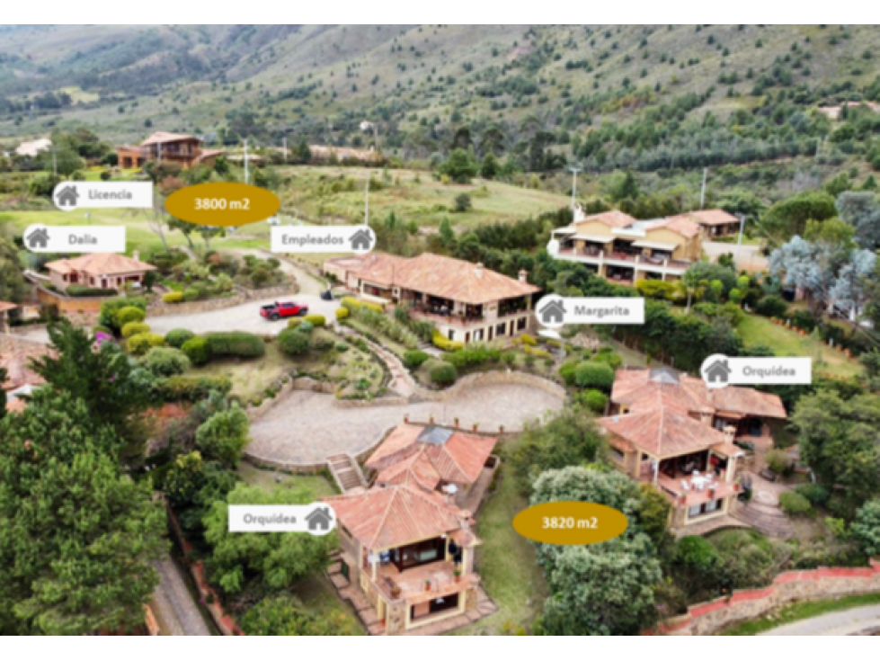 VENDO HOTEL BOUTIQUE - VEREDA EL ROBLE - VILLA DE LEYVA — foto 2