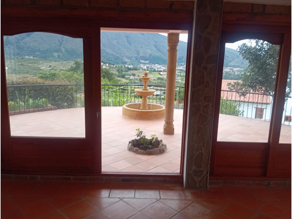 ARRIENDO CASA CAMPESTRE NUEVA - SIN MUEBLES - ROBLE - VILLA DE LEYVA - 3