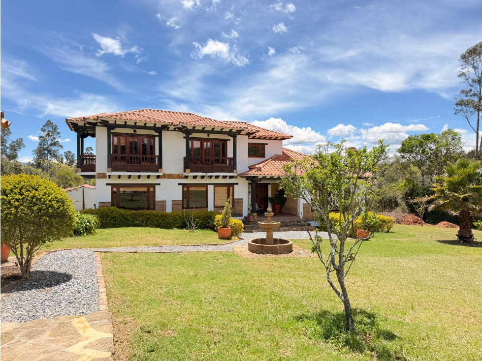 ARRIENDO CASA CAMPESTRE SIN MUEBLES - BOMBEROS - VILLA DE LEYVA - 4