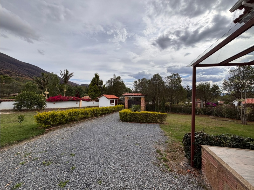 ARRIENDO CASA CAMPESTRE PUEBLO - VILLA DE LEYVA - 5