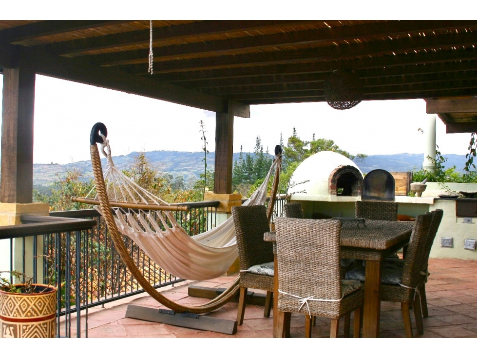 VENDO CASA CAMPESTRE VEREDA EL ROBLE - VILLA DE LEYVA - 6