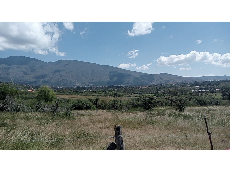 VENDO LOTE PLANO - CONJUNTO - VEREDA MONQUIRÁ - VILLA DE LEYVA - 4