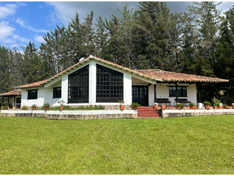VENDO CASA CAMPESTRE VEREDA SABANA - SECTOR LA ROSITA - VILLA DE LEYVA