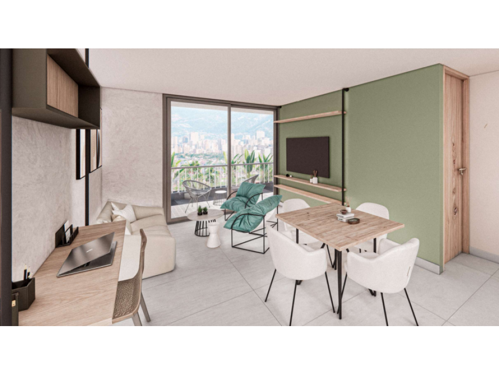 Venta Apartamento para estrenar Medellín Laureles — foto 3