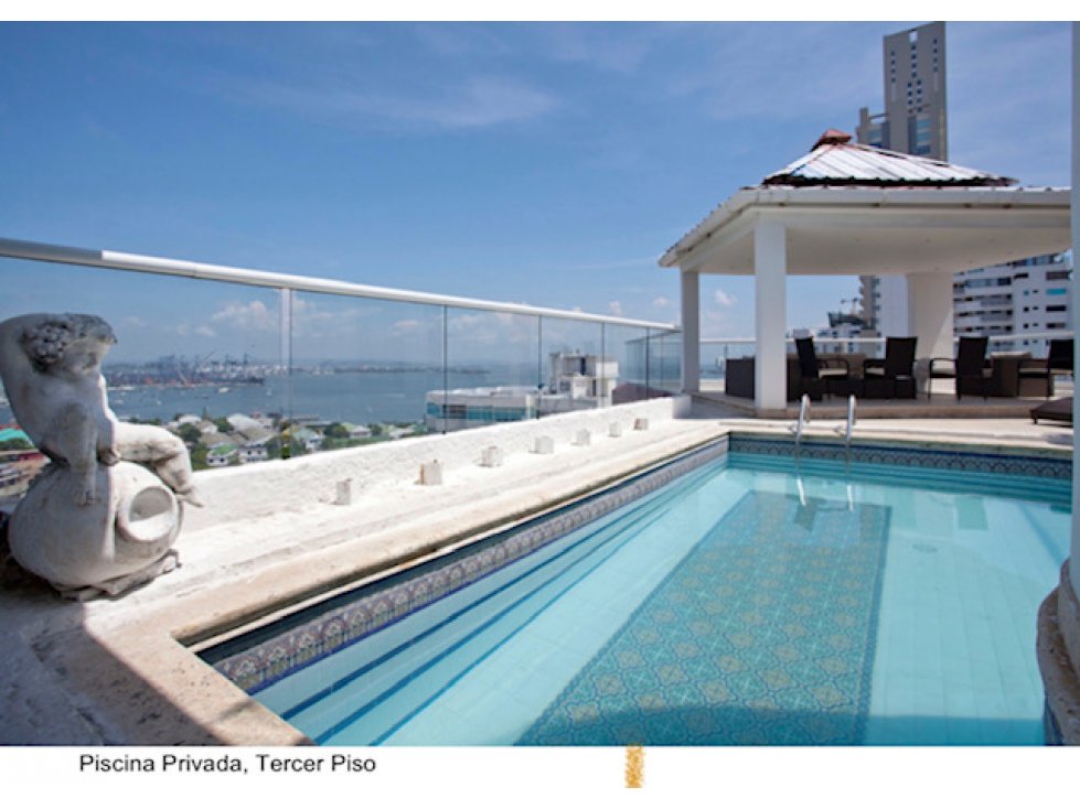 SE VENDE PENTHOUSE, PISCINA PRIVADA, BOCAGRANDE, CARTAGENA DE INDIAS — foto 3
