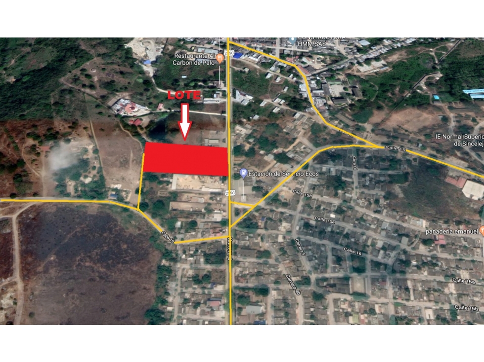 SE VENDE LOTE INDUSTRIAL Y COMERCIAL, SINCELEJO, SUCRE, VIA TOLÚ - 4