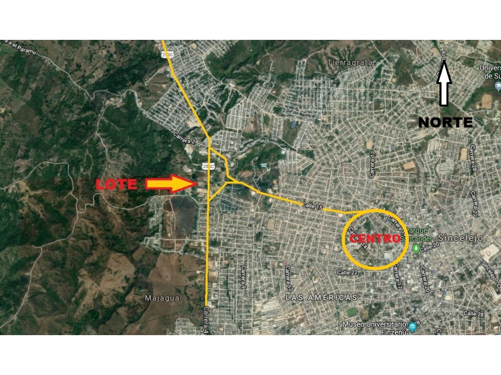 SE VENDE LOTE INDUSTRIAL Y COMERCIAL, SINCELEJO, SUCRE, VIA TOLÚ - 3