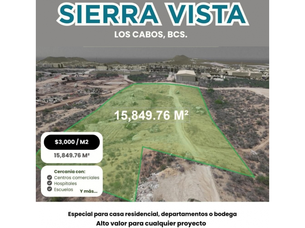 Terreno para desarrollo en los cabos - 1