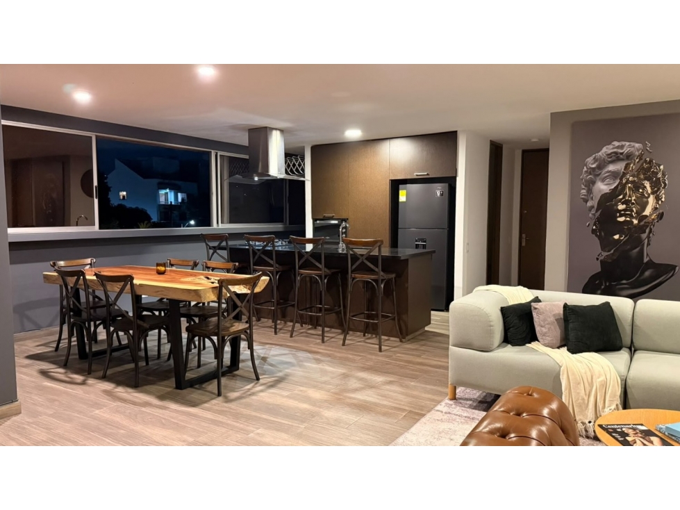 Apartamento Amoblado en Arriendo El Poblado Santa María de los Ángeles