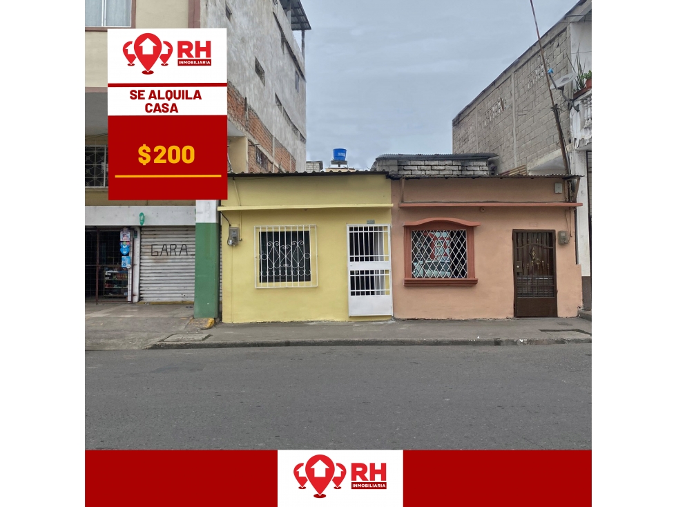CASA EN ARRIENDO ENTRE SUCRE Y BANAORO, MACHALA - 1
