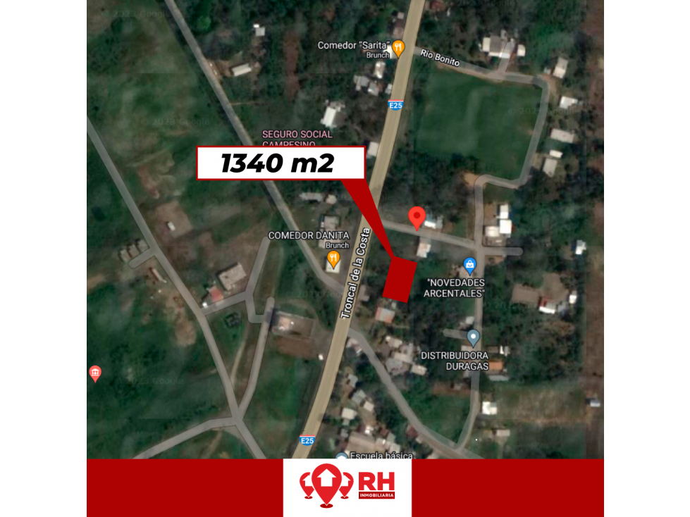 TERRENO EN VENTA UBICADO EN RIO BONITO, CANTÓN EL GUABO - 1