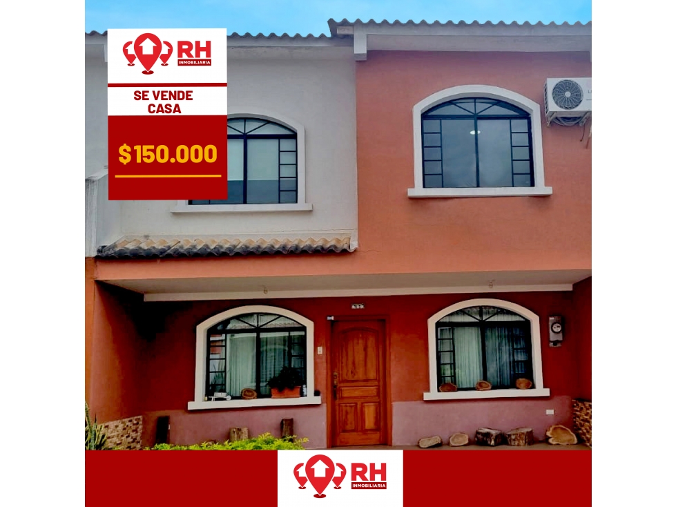 CASA AMOBLADA EN VENTA EN LA URBANIZACIÓN CIUDAD VERDE, MACHALA - 1