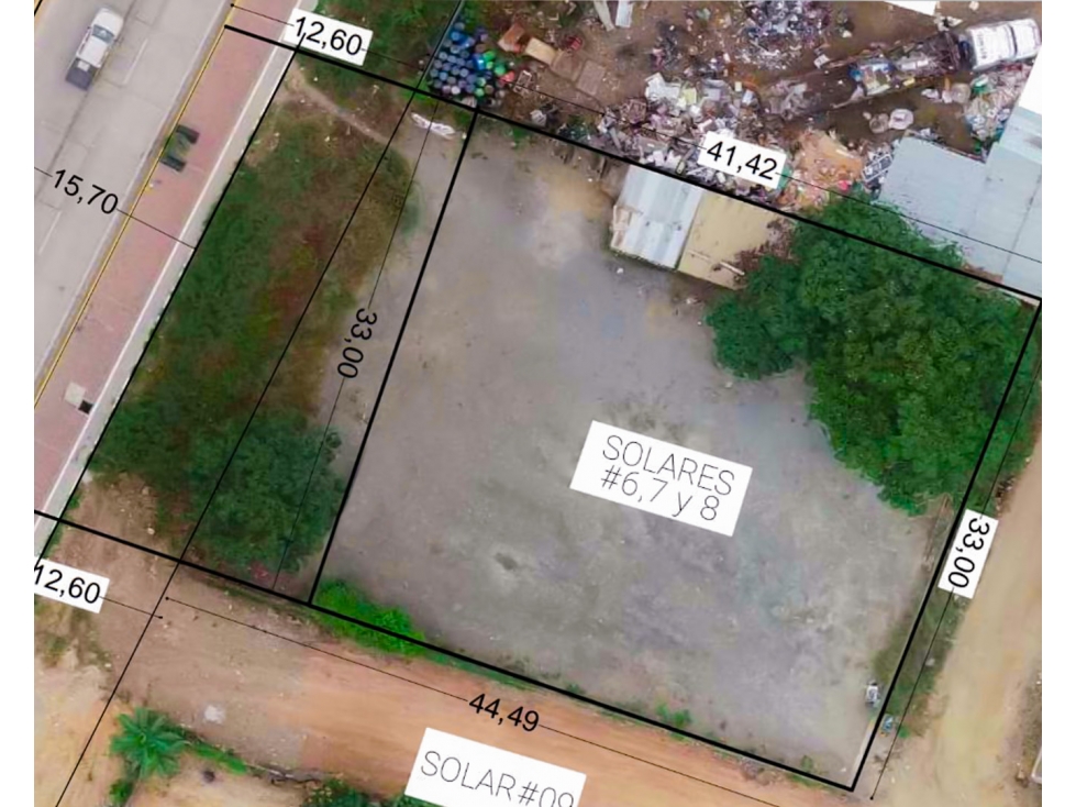 TERRENO EN LA VIA FERROVIARIA JUNTO A SHERWIN WILLIAMAS - 2
