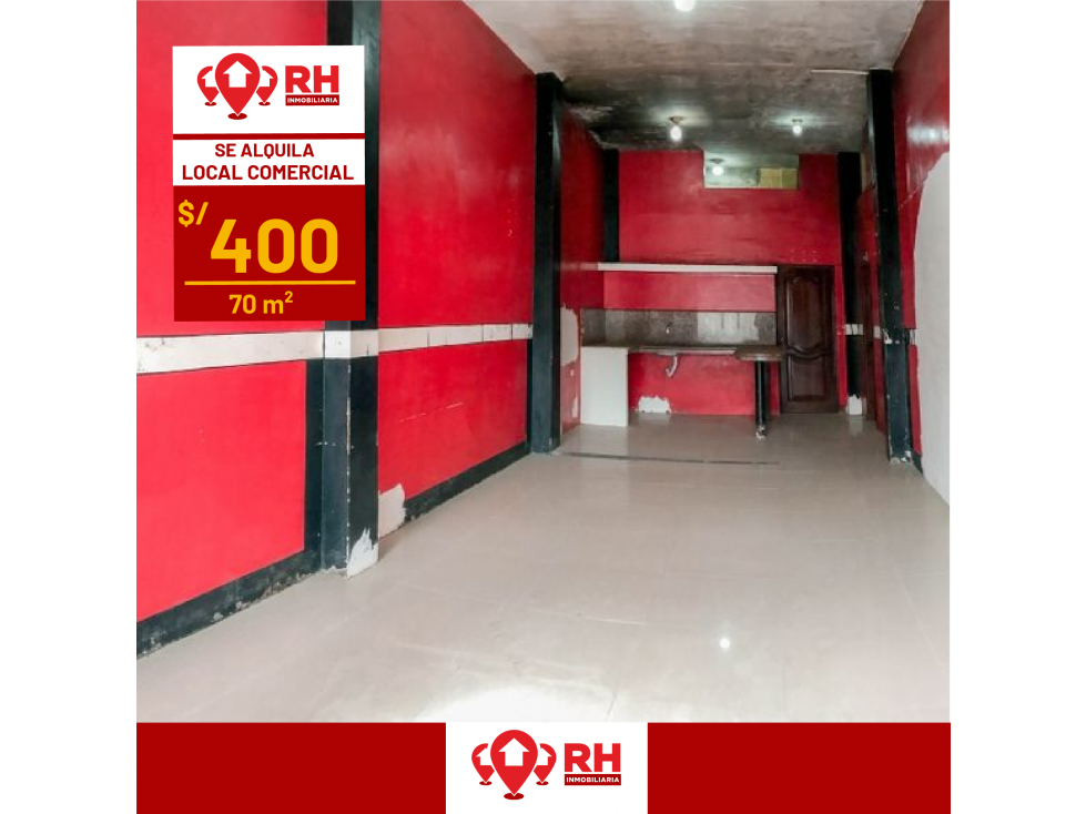 LOCAL COMERCIAL EN ALQUILER EN CENTRO DE MACHALA #MBCA1