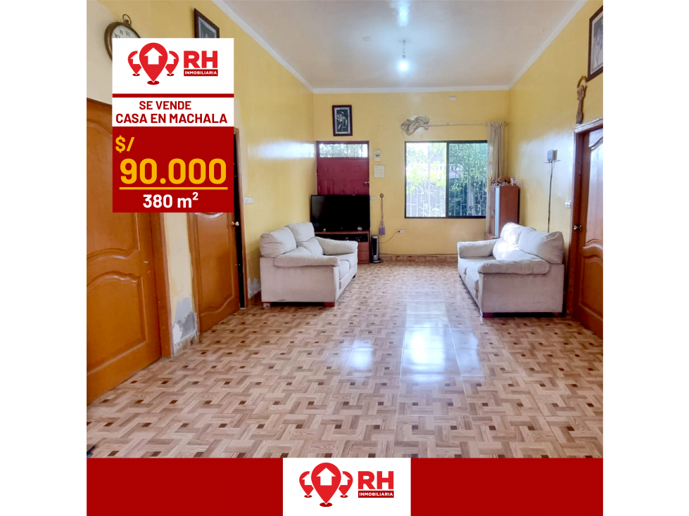 CASA EN VENTA EN EL SECTOR LOS VERGELES, MACHALA - 1