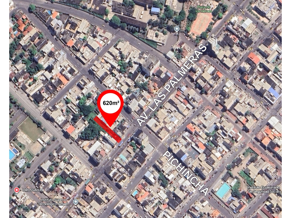 TERRENO EN LAS PALMERAS 620m2 - 2