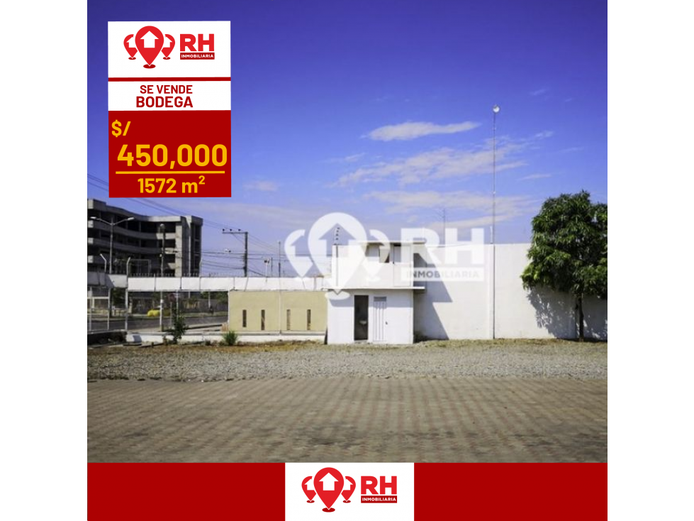 BODEGA CON OFICINA EN VENTA O ALQUILER, MACHALA #292 - 1