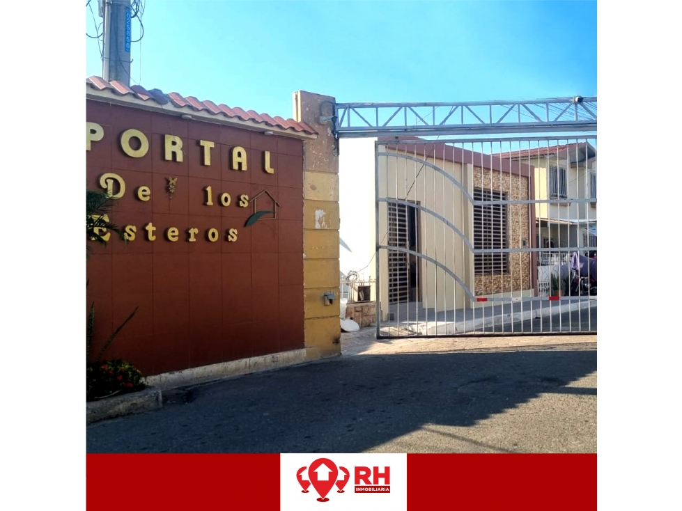 TERRENO CON ESTRUCTURA EN URB EL PORTAL DE LOS ESTEROS, MACHALA - 2