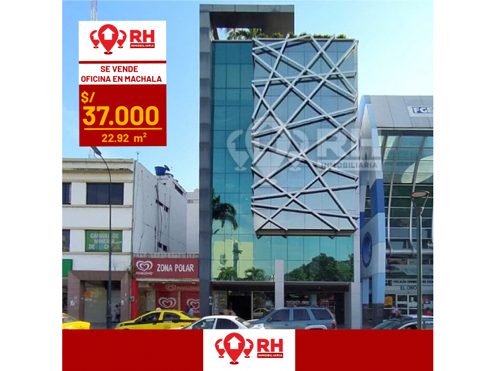 Oficina en venta centro de Machala 808 - 1