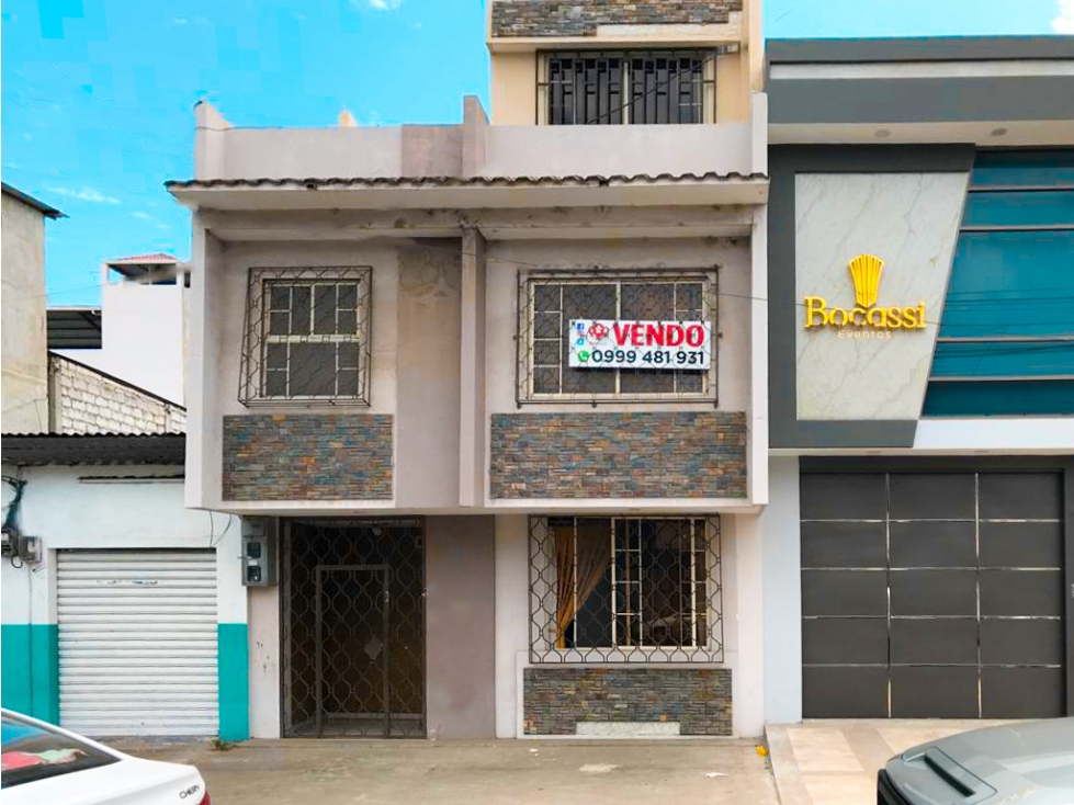 CASA VENTA EN EL CENTRO DE DE MACHALA #EDJ07
