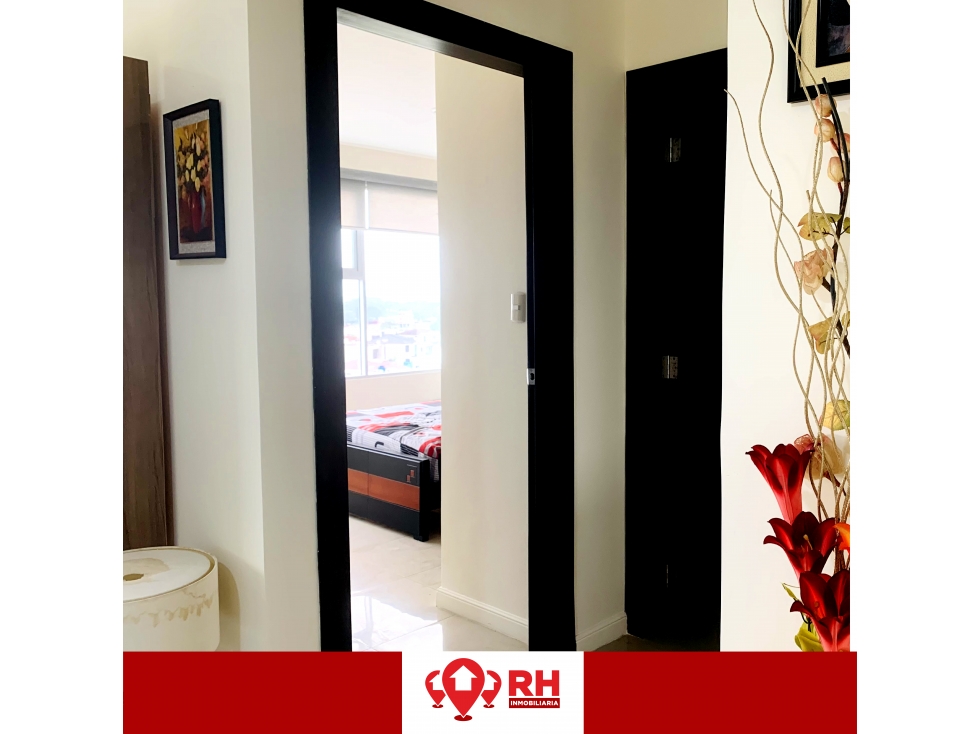 DEPARTAMENTO AMOBLADO EN ALQUILER EN URB TORRE DEL SOL, MACHALA — foto 4