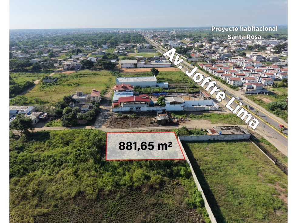 PROPIEDAD UBICADA EN LA LOTIZACION EL PRADO DE SANTA ROSA EN EL ORO - 1