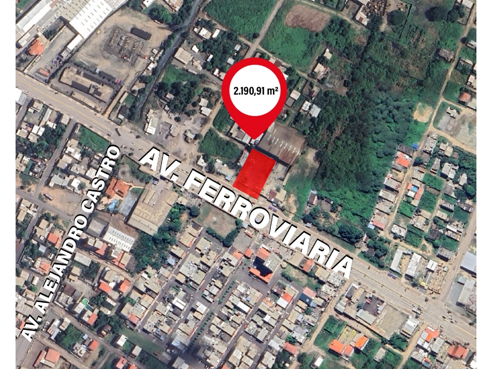 TERRENO EN LA VIA FERROVIARIA JUNTO A CHINA GLOBAL - 2