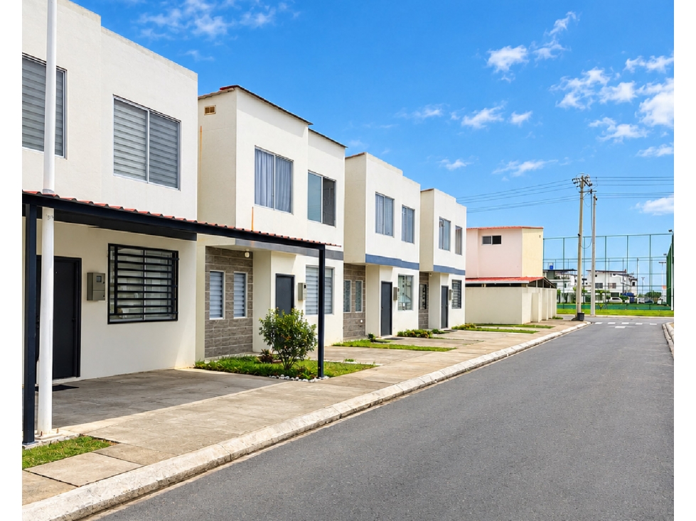 CASA EN VENTA O ALQUILER EN URBANIZACION MIRACIELO, MACHALA — foto 2