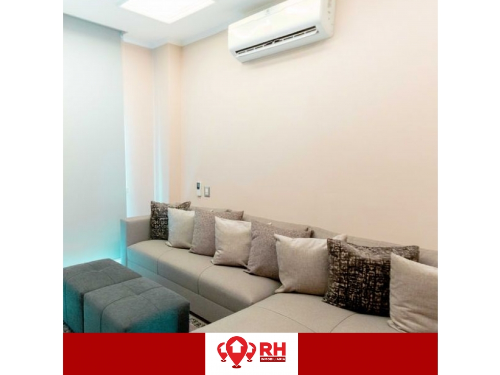 DEPARTAMENTO AMOBLADO EN ALQUILER EN URBANIZACIÓN LA RIVIERA — foto 2