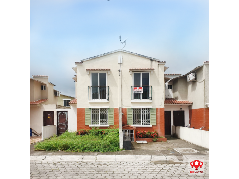 CASA EN ALQUILER EN URBANIZACION SANTA INES - MACHALA #RH24