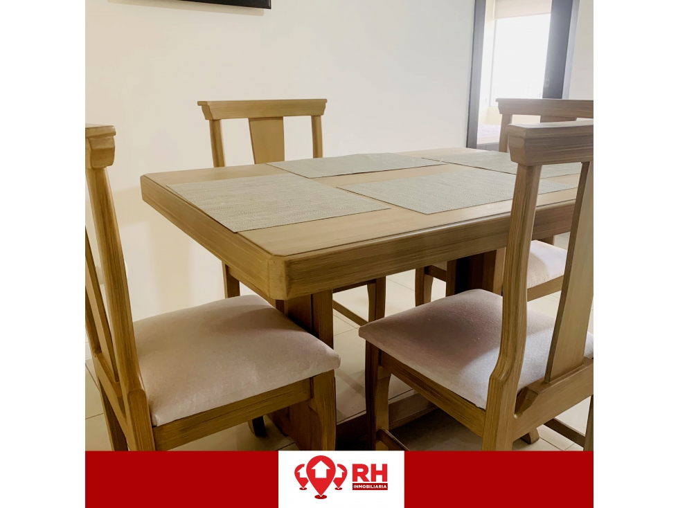 DEPARTAMENTO AMOBLADO EN ALQUILER EN URB TORRE DEL SOL, MACHALA — foto 2
