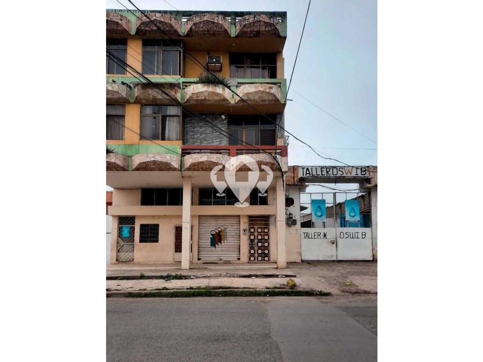 CASA RENTERA DE 3 PISOS EN CENTRO DE MACHALA #ECI