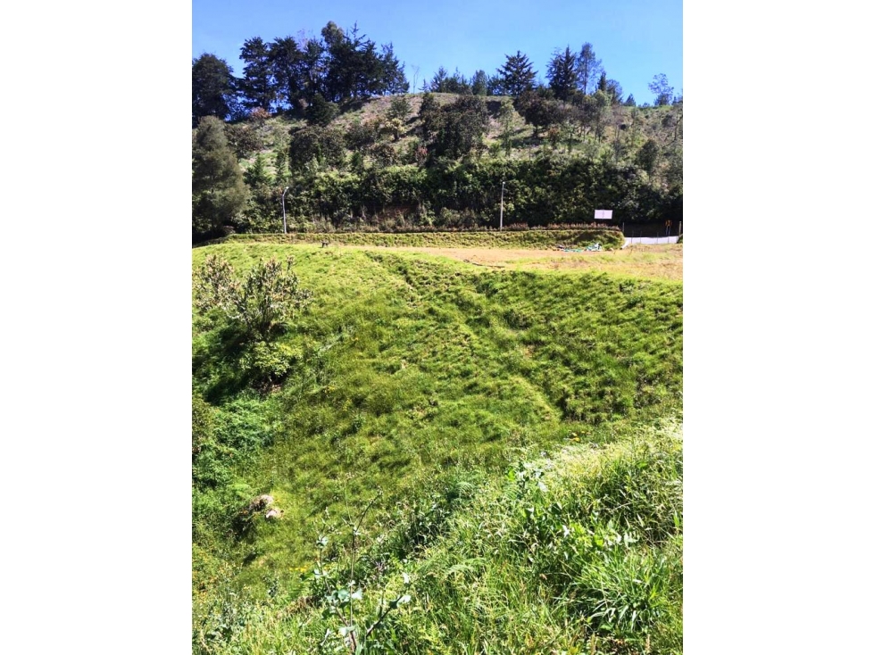 Vendo lote en vereda Yarumal de Rionegro Antioquia a eje de vía